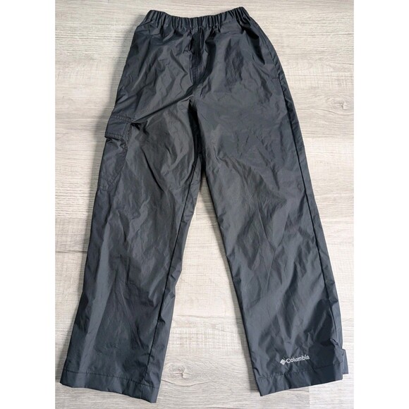 Columbia Cypress Brook III Rain Pants Boys Size XS Black - Picture 1 of 10